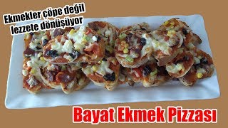 sahurluk bayat ekmek pizzası - Pizza tarifleri