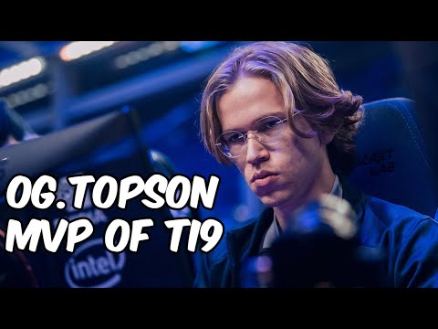 OG.TOPSON MVP OF TI9 - 1ST 2X TI CHAMPION - Best Plays (PLAYER'S PERSPECTIVE)