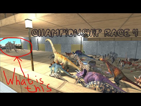 CHAMPIONSHIP RACE 4 - Animal Revolt Battle Simulator