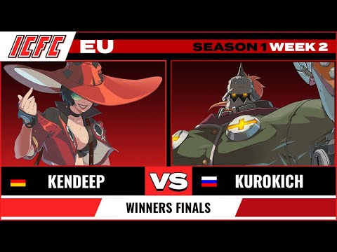KenDeep (I-NO) vs kurokich (Potemkin) Winner's Finals - ICFC GGST EU: Season 1 Week 2