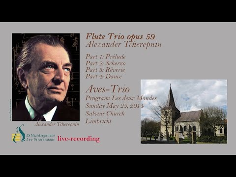 "Flute Trio opus 59" by Alexander Tcherepnin