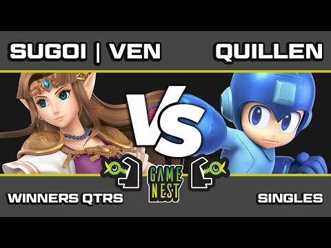 Game Nest Smash It Up: Sugoi | Ven (Zelda) vs Quillen (Mega man) - Winners Qtrs