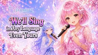 Download lagu Sing-Along Anime Pop | SKY HARMONY -Sing With Us- (Ver. FLORIA) | Multilingual with Lyrics mp3