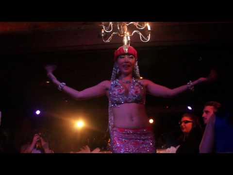 Alida Lin performing at Untitled in Chicago at Untitled.  Drum solo by Yasser Jamal.