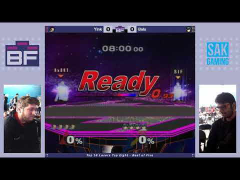 Battlefield 11 Melee Losers Top 8 - Yink (Ganondorf) vs Balu (Marth)