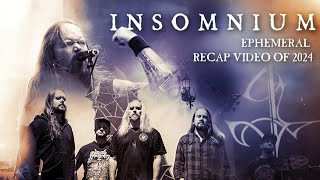 INSOMNIUM - Ephemeral - Recap video of 2024