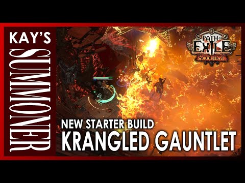 PoE 3.16 - Ziz Krangled Gauntlet & testing new starter build - Showcase & Build Overview
