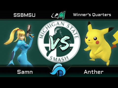 Project MSU Singles Top 16 - Samn (Zero Suit Samus) vs. Anther (Pikachu)