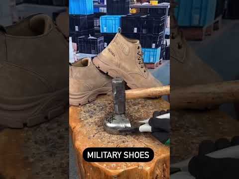 Product Link in Bio ( # 907  ) 🛒Indestructible Anti-stab Safety Outdoor Military Boots