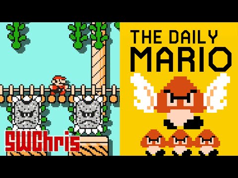 Super Mario Maker - The Daily Mario - Ancient Thwomp Ruins - Ep. 31