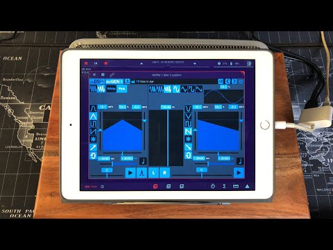 auGEN X - Expressive Audio Generator & apeMatrix & Effects - iPad Live