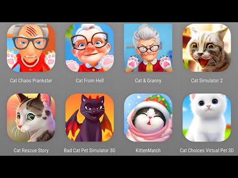 Cat Chaos Prankster,Cat From Hell,Bad Cat Simulator Prank Granny,Cat Simulator 2,Cat Rescue Story