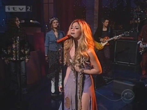 underneath your clothes late show letterman