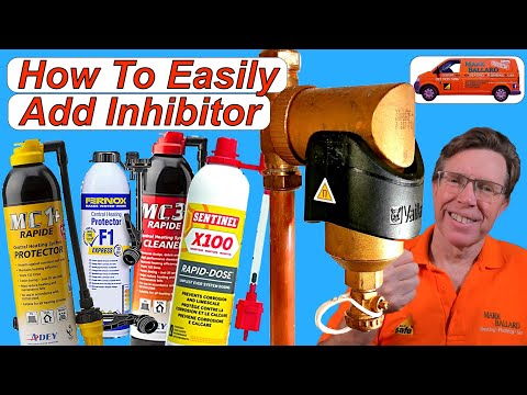 How to Add Inhibitor Into a Vaillant Filter or Spirotech filter or Any Filter with a 3/4 Drain Point