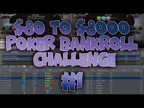 Grinding it UP! #1 - $80 to $8000 Poker Bankroll Challenge