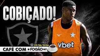 CAFÉ COM FOGÃONET: JUVENTUS ENTRA NA DISPUTA POR KADIR | BRITO EXPLICA MUDANÇAS NO BOTAFOGO