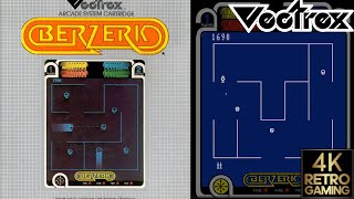 Berzerk Vectrex 4k Gameplay