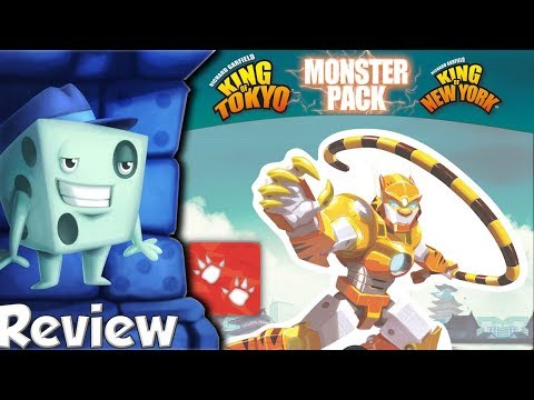 King of Tokyo & New York: Monster Pack – Cybertooth Review - with Tom Vasel