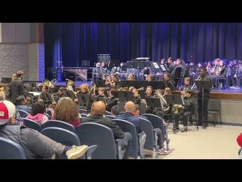 12/8/22 Lakeland TN Preparatory Middle School Winter Band Concert - "Oh Chanukah"