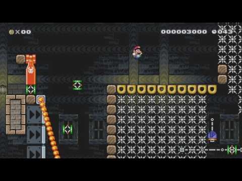 AUTO Kaizo in -60 Seconds v1.1 by MYCRAFT 一SUPER MARIO MAKER一 No Commentary 1AN 1AO