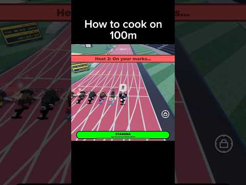 How to Win 100m Roblox Track and Field Mobile