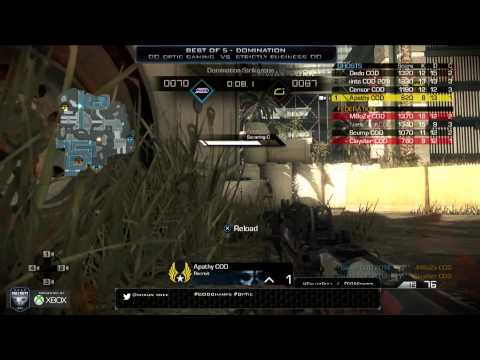 Strictly Business vs OpTic Gaming - Game 1 - WB Round 2 - CoD Championships 2014