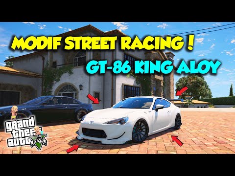 TOP! Sultan Upin Ipin Modifies Toyota GT-86 Racing Car for Truck Day - GTA V ROLEPLAY SULTAN