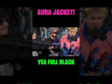 Aura Jacket di Kfrenezy a Jake Paul 😱 | Clip virale #shorts
