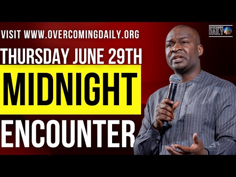 [THURSDAY JUNE 29TH] MIDNIGHT SUPERNATURAL ENCOUNTER WITH THE WORD OF GOD | APOSTLE JOSHUA SELMAN