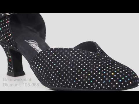 Diamant Dames Dansschoen met Glitters | 105-068-155