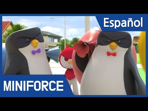 (Español Latino) MINIFORCE Capítulo 33 - LOS PINGÜINOS LADRONES GEMELOS 1
