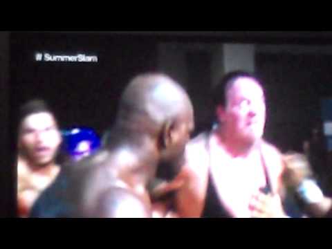 Brock Lesnar and Undertaker brawl backstage at RAW