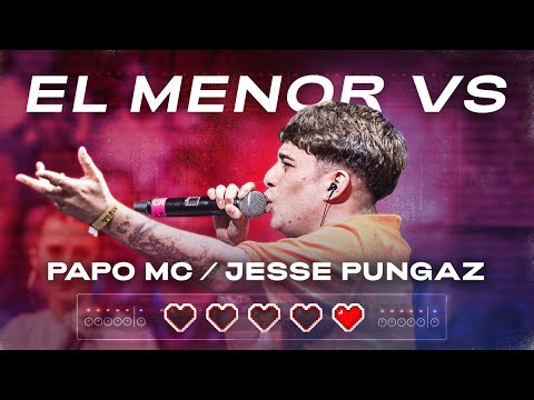 LA ÚLTIMA VIDA DE EL MENOR VS PAPO Y JESSE | 5 VIDAS | Red Bull Batalla
