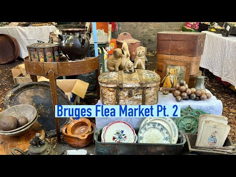 Bruges Flea Market Pt. 2 – Even MORE Vintage Finds!