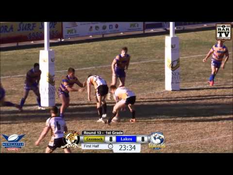 Real NRL Round 13 First Grade Highlights - Cessnock V Lakes United