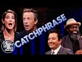 Catchphrase with Seth Meyers and Cobie Smulders | The Tonight Show Starring Jimmy Fallon