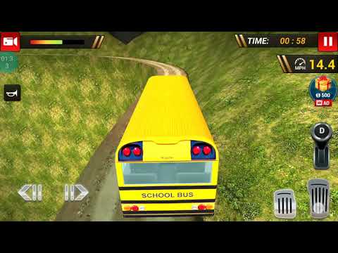Android Gameplay Offroad School Bus Driving Simulator 2019 | Games Lovers