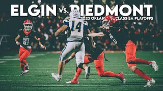 2023 / Elgin vs. Piedmont (OK 5A Playoffs Rd. 1) / Football Highlights / November 10, 2023