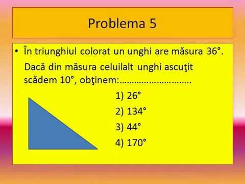 Test geometrie   clasa a VI a