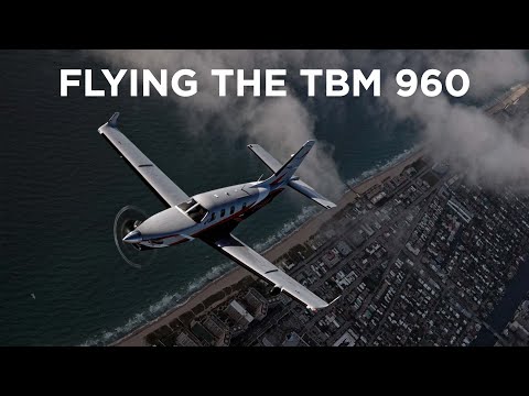 Flying the new TBM 960