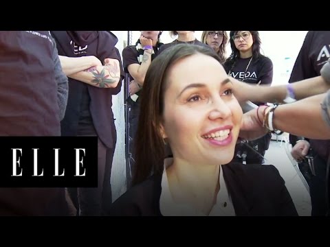Backstage at Jason Wu - NY Fashion Week Fall 2011 - ELLE Magazine