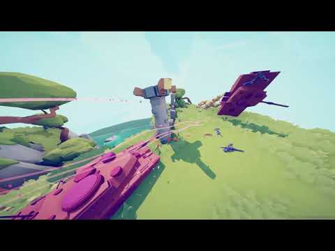 So I put tanks vs the Cupid unit... (TABS)