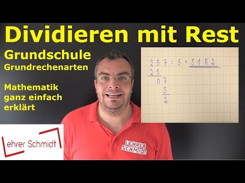 Written division with remainder | Lehrerschmidt - simply explained!