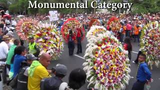 preview picture of video 'Medellin, Colombia Flower Parade -  Desfile de Silleteros, Feria de las Flores Flower Festival'