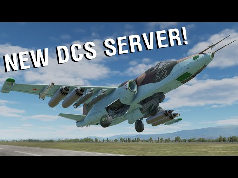 Flying The Su25 On Enigma's New Cold War Server | DCS World