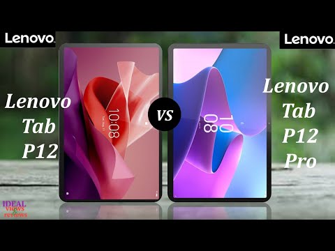 lenovo tab p12 vs lenovo tab p12 pro