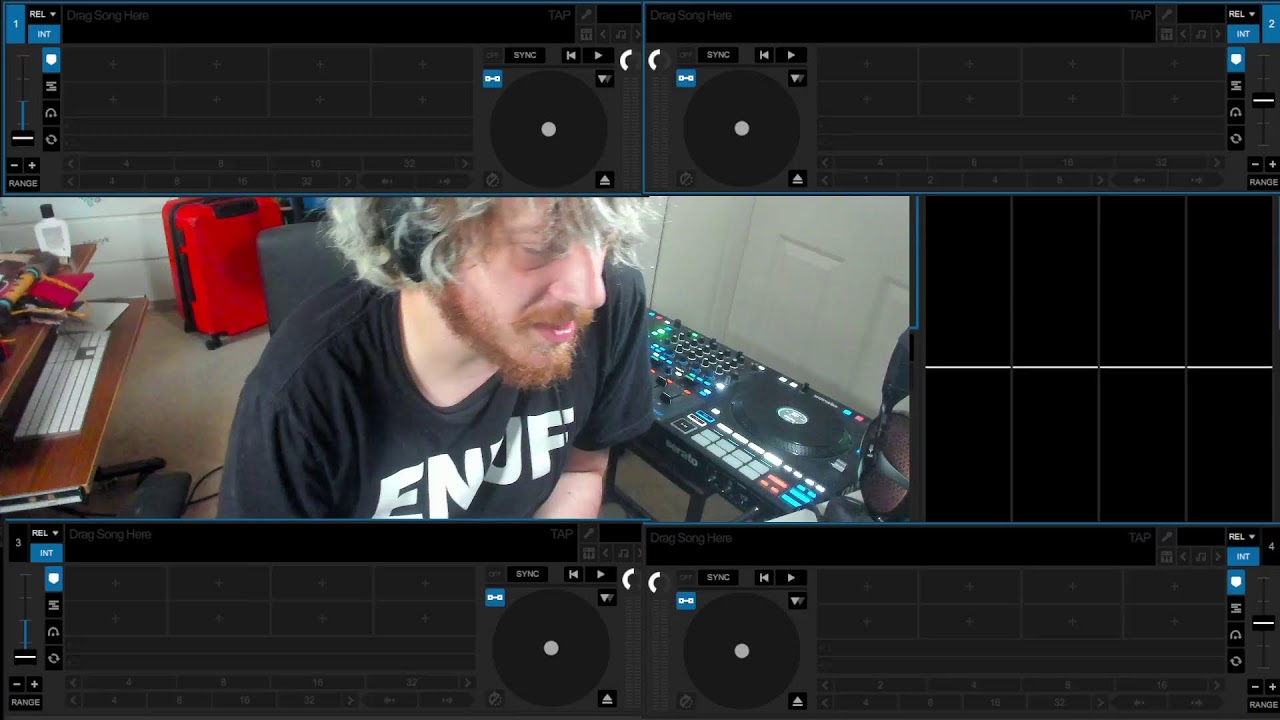 Make Music With Me! Trippy LoFi DJing / CHAT WITH OTHERS! MAKE WORK FUN!