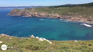 Bergsteigen Richtung Finisterre