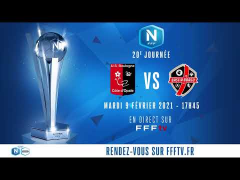 J20 : US Boulogne CO - FC Bastia Borgo en direct sur FFFtv (17h50) I National FFF 2020-2021