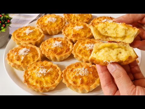 Coconut Tartlets / Tart recipe / Dessert